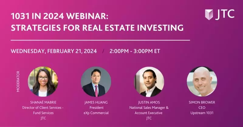 Webinar banner: 2024 Real Estate Investing with eXp's James Huang & experts.