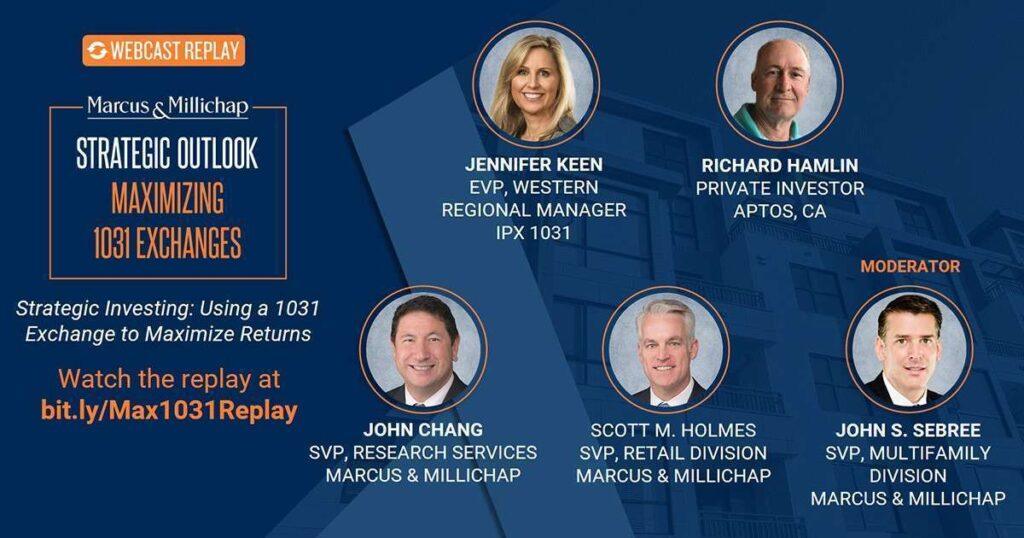 Maximizing 1031 Webcast 24June ASM Replay - Webcast Replay - Using a 1031 Exchange to Maximize Returns