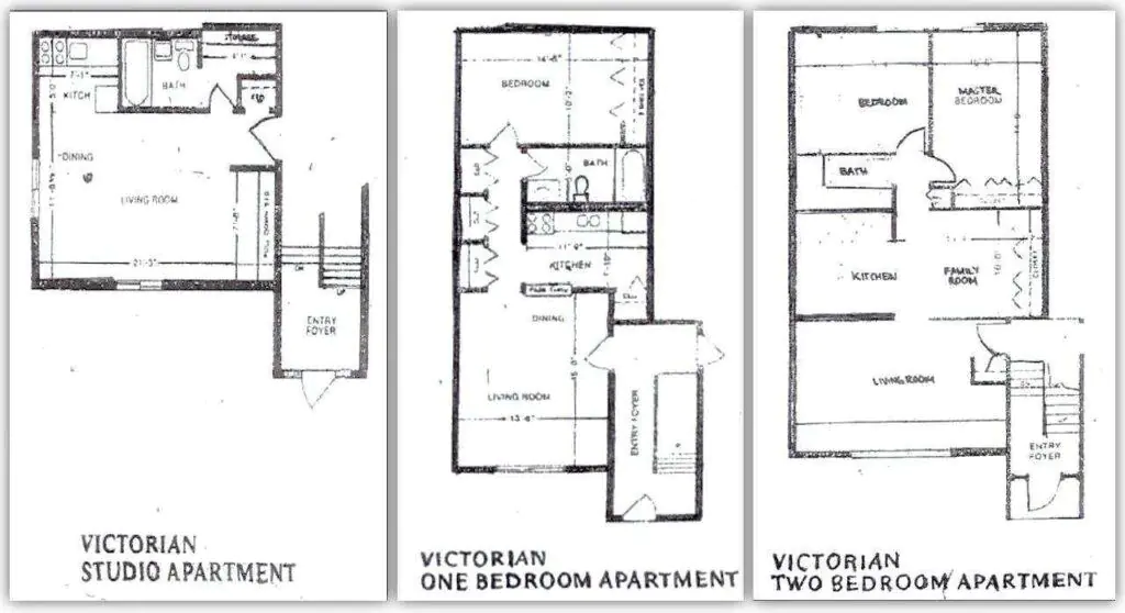 Spacious Floor plans