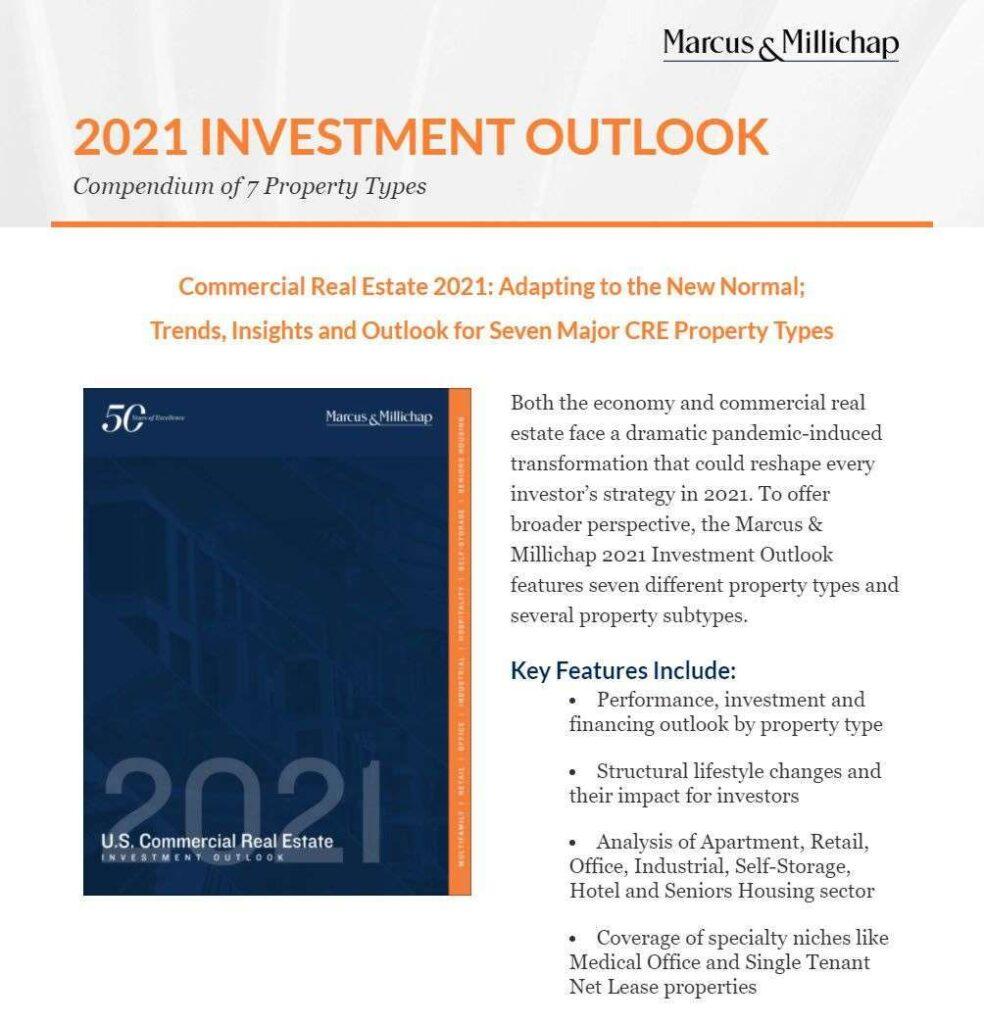 2021 U.S. COMMERCIAL REAL ESTATE INVESTMENT OUTLOOK | CREConsult 2021 U.S. COMMERCIAL REAL ESTATE INVESTMENT OUTLOOK | CREConsult