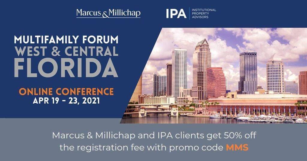 Announcing the West & Central Florida Multifamily Forum | April 19-23 | CREConsult Announcing the West & Central Florida Multifamily Forum | April 19-23 | CREConsult