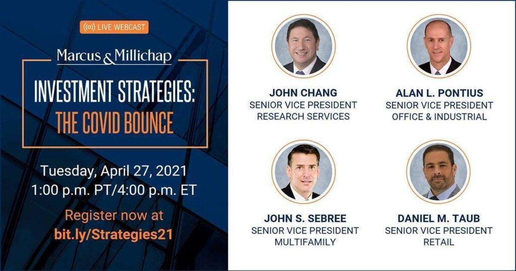 27Apr21 COVID Bounce Webcast Social2 - Investment Strategies The COVID Bounce