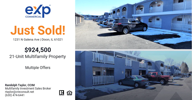 Just Sold! 21-Unit Multifamily Property Dixon IL 69