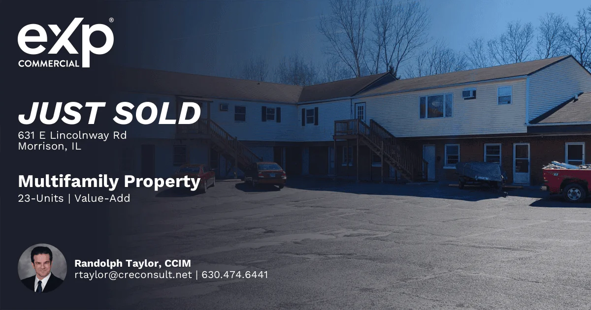 Just Sold 23-Unit Multifamily Property Morrison IL 66