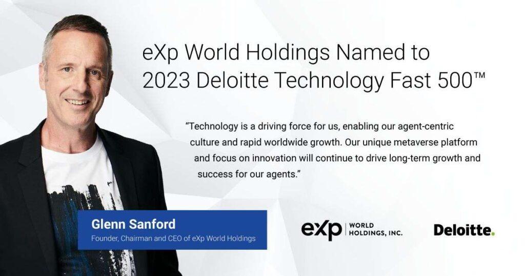 1700518502697 - eXp World Holdings Named to 2023 Deloitte Technology Fast 500™