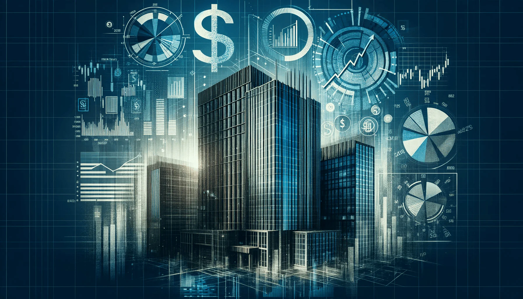 Vibrant commercial district highlighting potential CRE investment opportunities in 2024