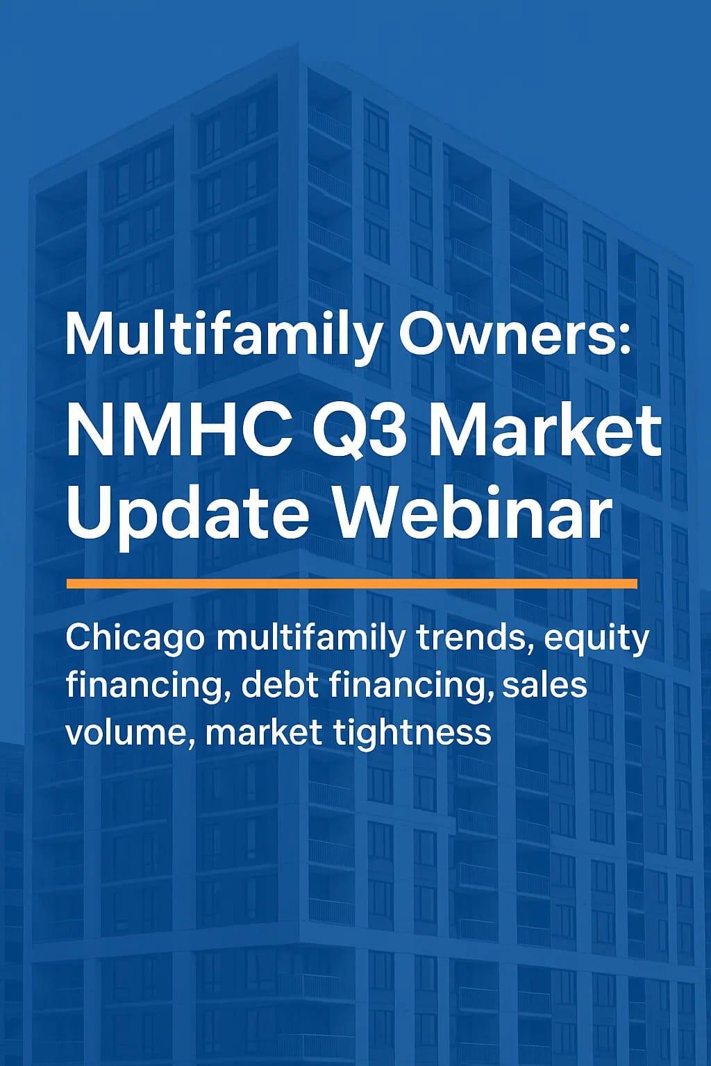 Multifamily market update Q3 webinar NMHC
