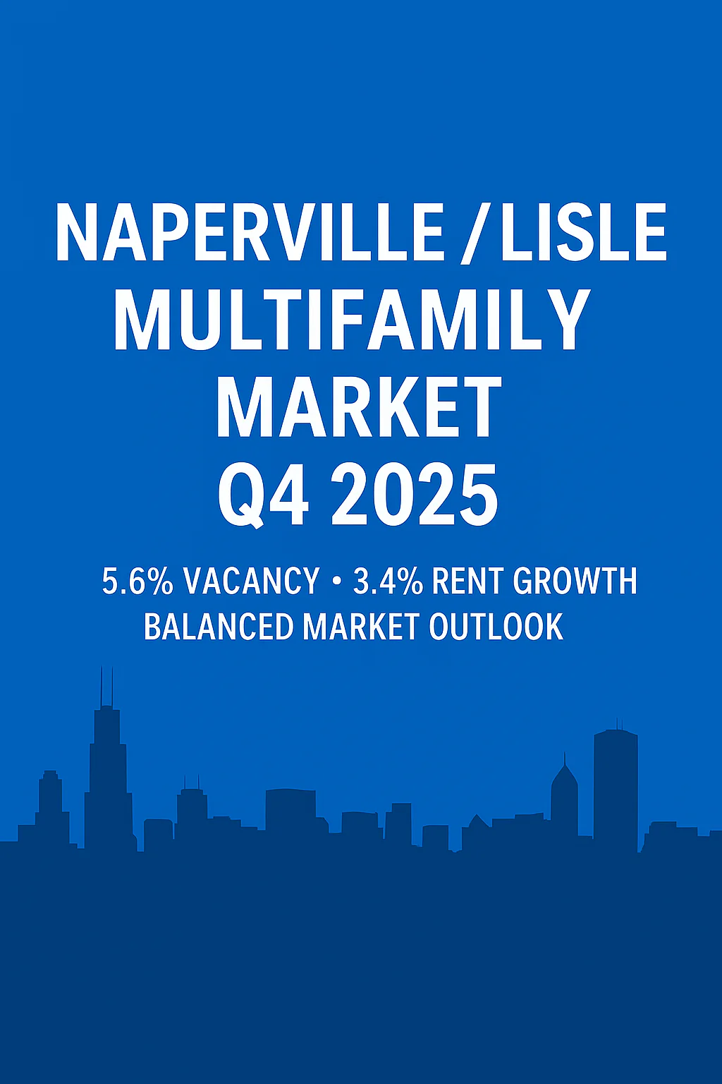 Naperville Lisle multifamily market Q4 2025 skyline and apartments