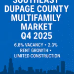 Southeast DuPage County Multifamily Market Q4 2025 | Rising Vacancy, Stable Rents & Limited Construction