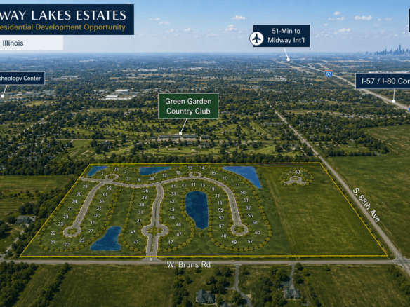 Fairway Lakes Estates | 77.38 Acres Residential Development | Frankfort, IL 2