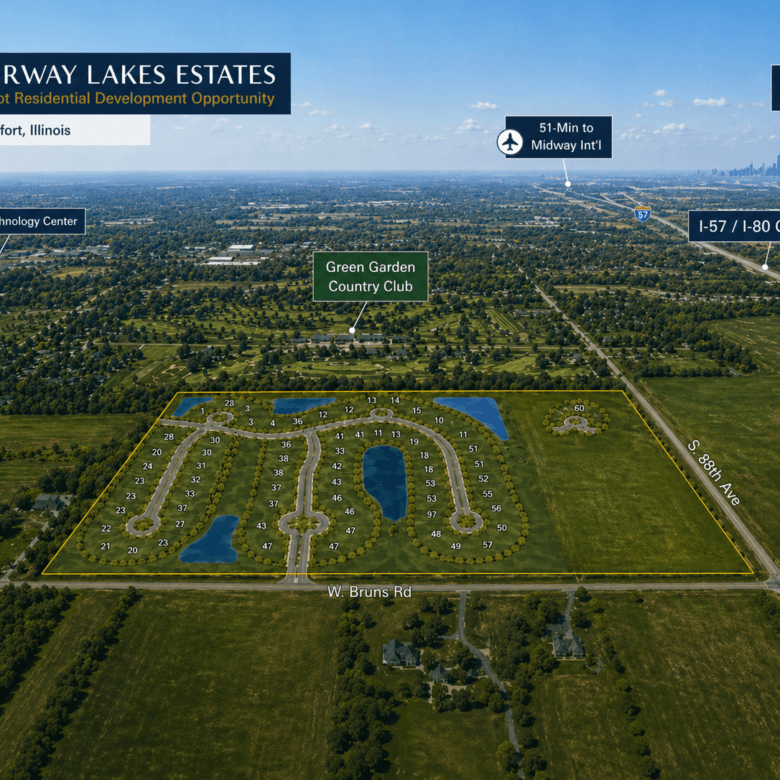 Fairway Lakes Estates | 77.38 Acres Residential Development | Frankfort, IL 2