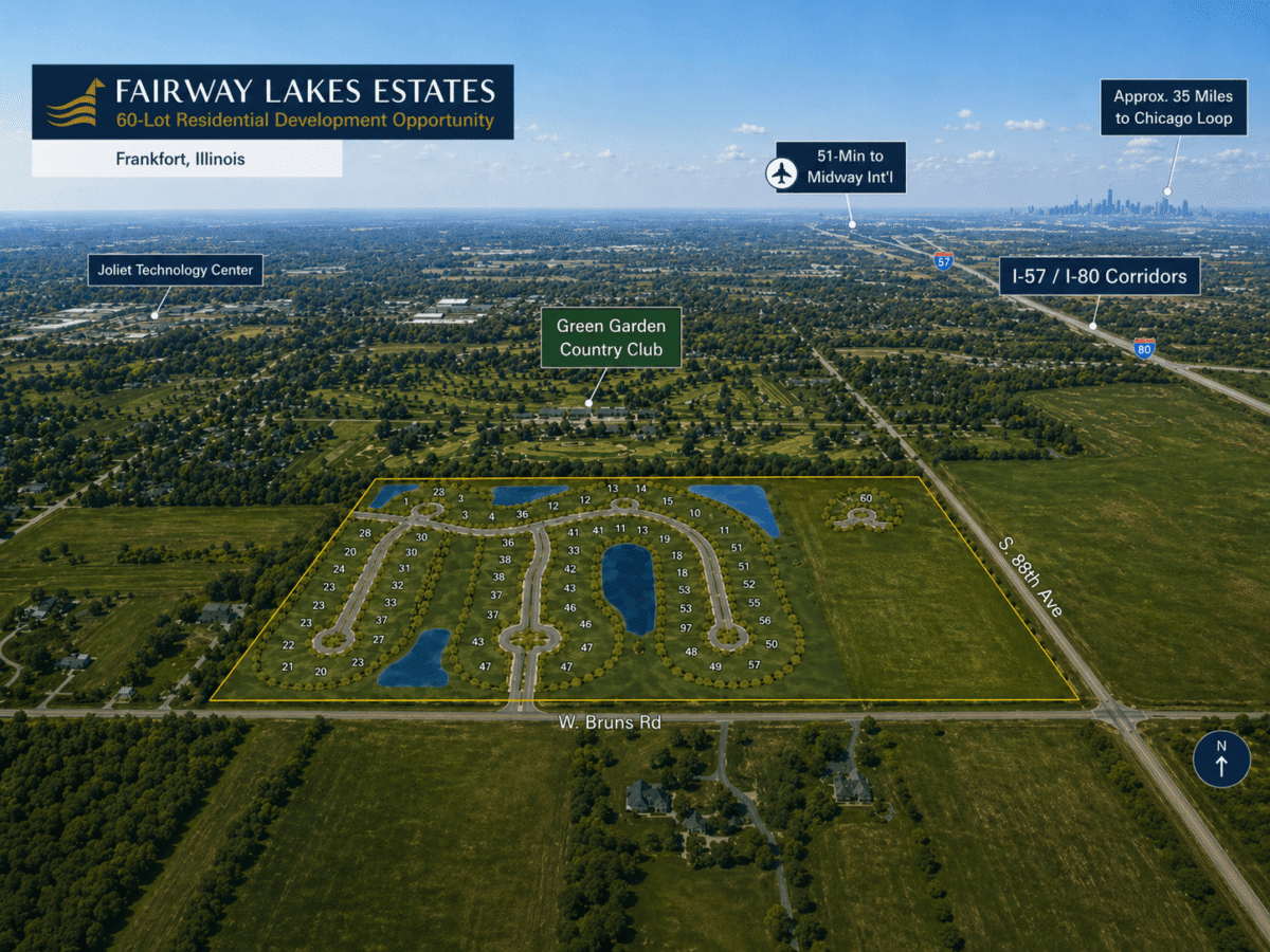 Fairway Lakes Estates | 77.38 Acres Residential Development | Frankfort, IL 4