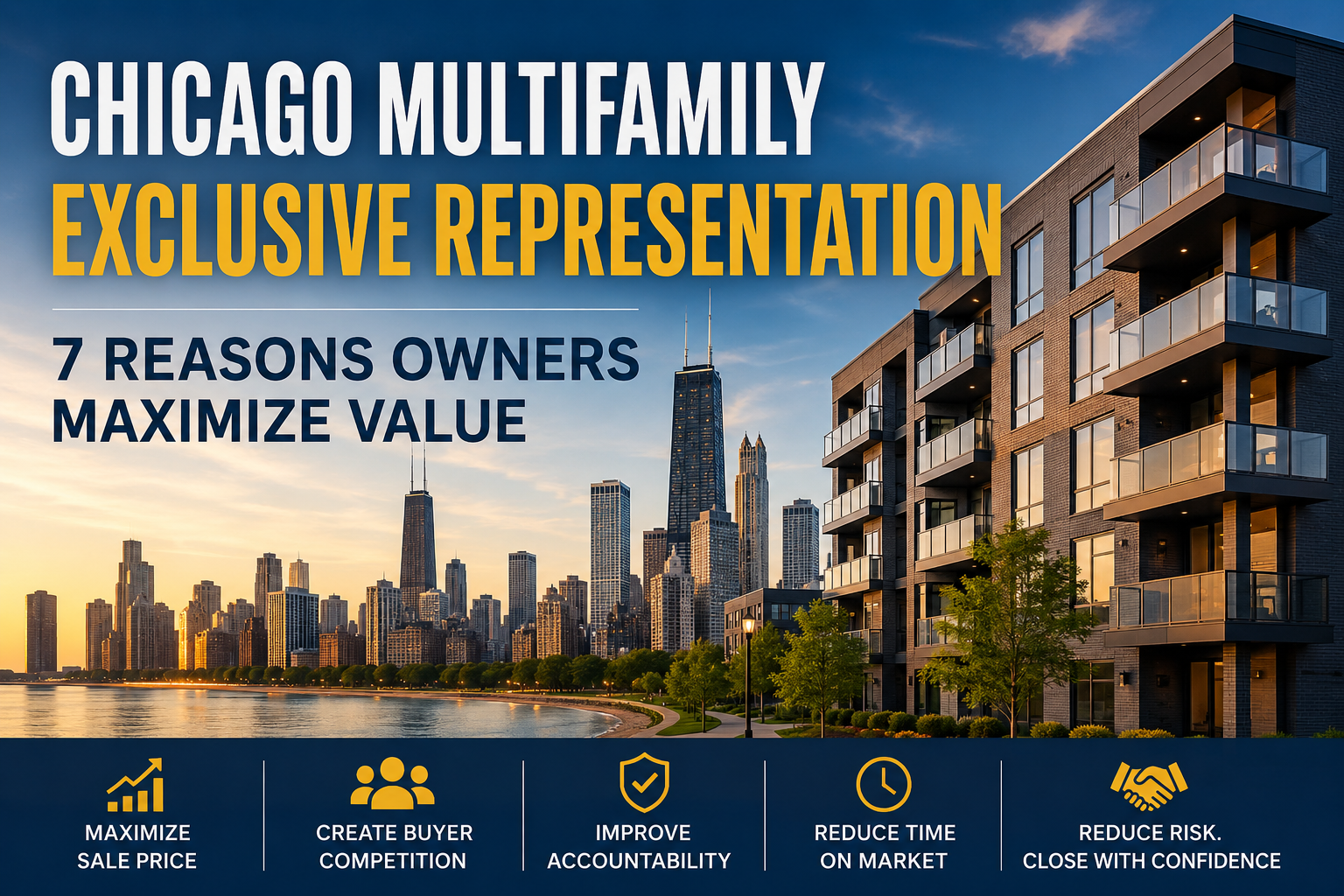 Chicago multifamily exclusive representation apartment building sales