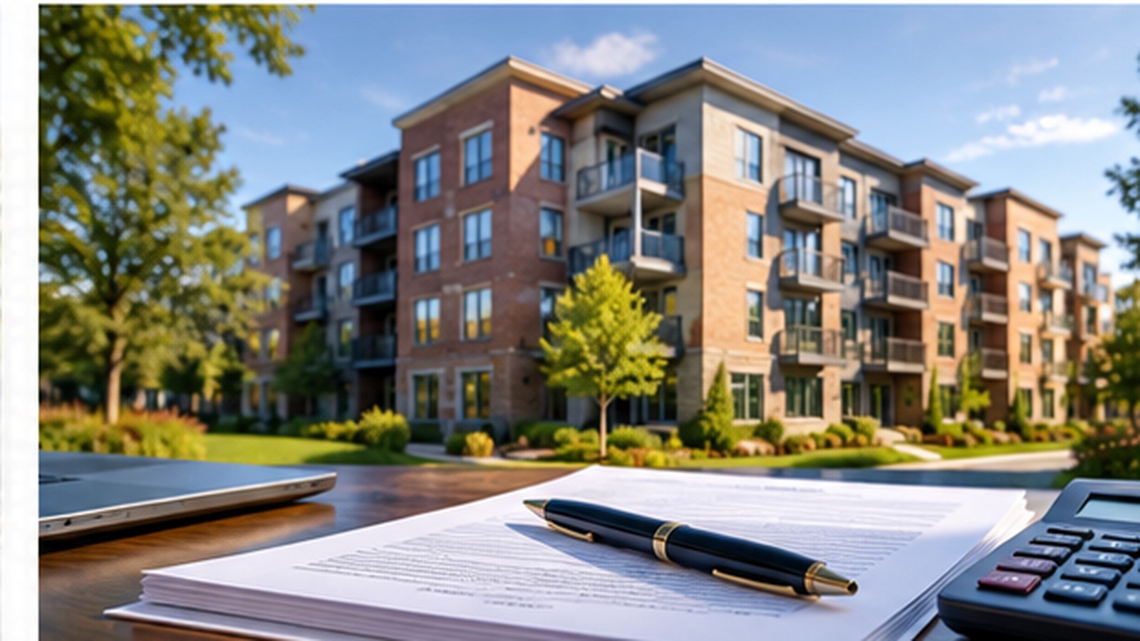 Chicago multifamily property with financing documents illustrating strong fundamentals and a harder debt market