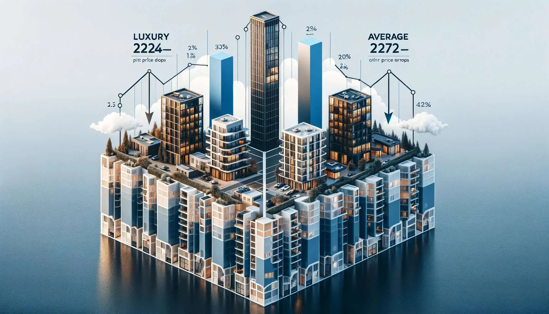 2024 Rental Market Trends: Comparing Luxury and Average Rents