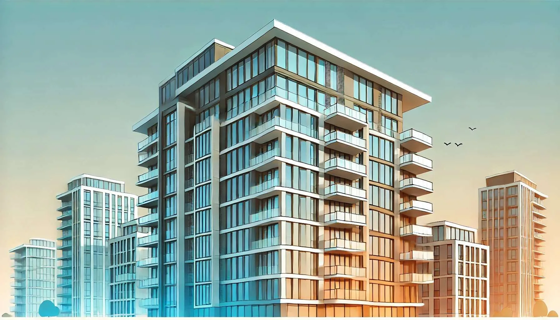Chart showing annual multifamily rent growth with stable vacancy rates in the U.S. multifamily market for 2024